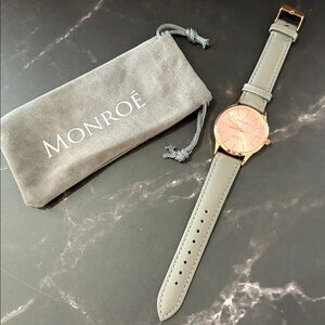 Monroé Classic Watch - Sunburst Solérose